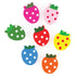 Strawberry Shape Wooden Beads